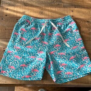Chubbies Flamingo Print Swim Shorts